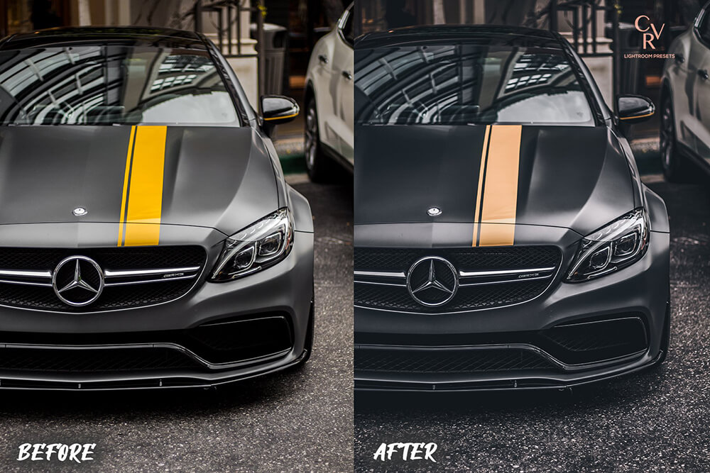 6个高品质汽车照片滤镜LR预设素材插件