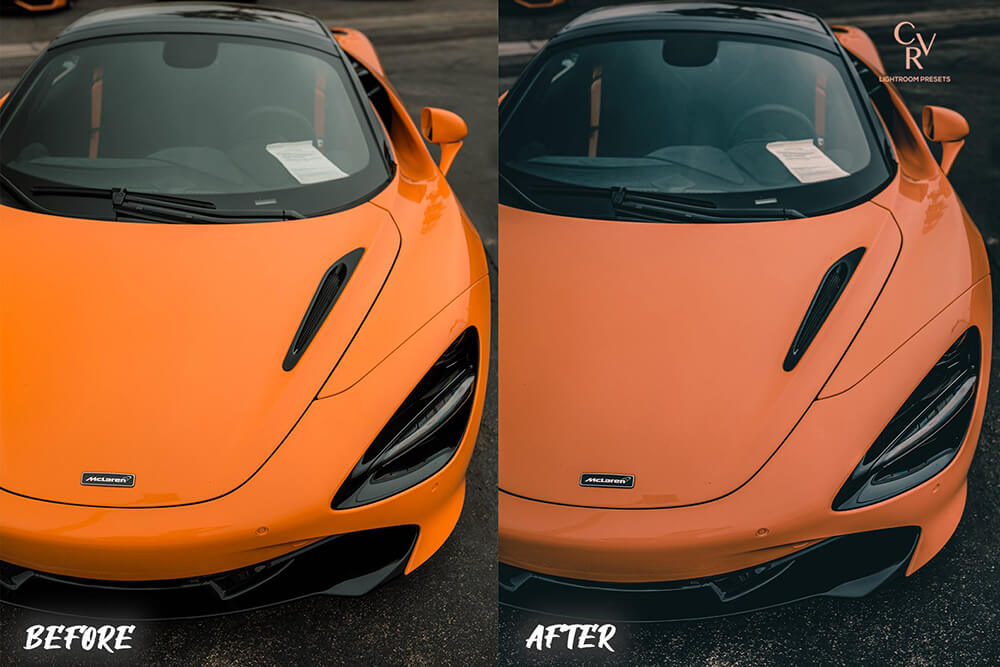 6个高品质汽车照片滤镜LR预设素材插件