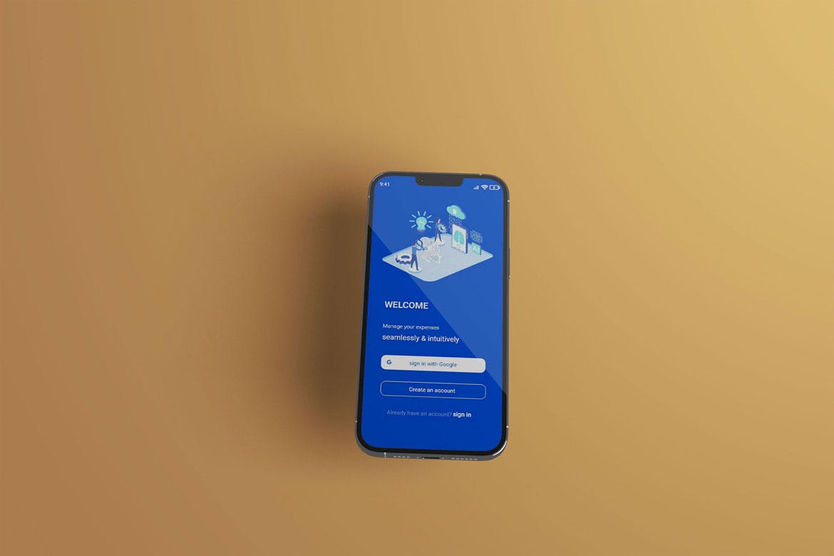 一套高端智能手机苹果手机产品PSD样机素材