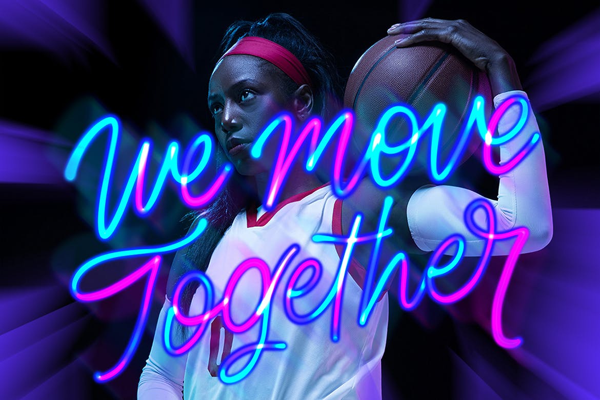 15个Procreate单线刻字笔刷素材