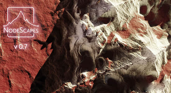Blender插件-三维自然地形生成工具 NodeScapes V0.6