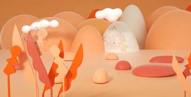 现在的C4D用来做插画模型居然这么强了?