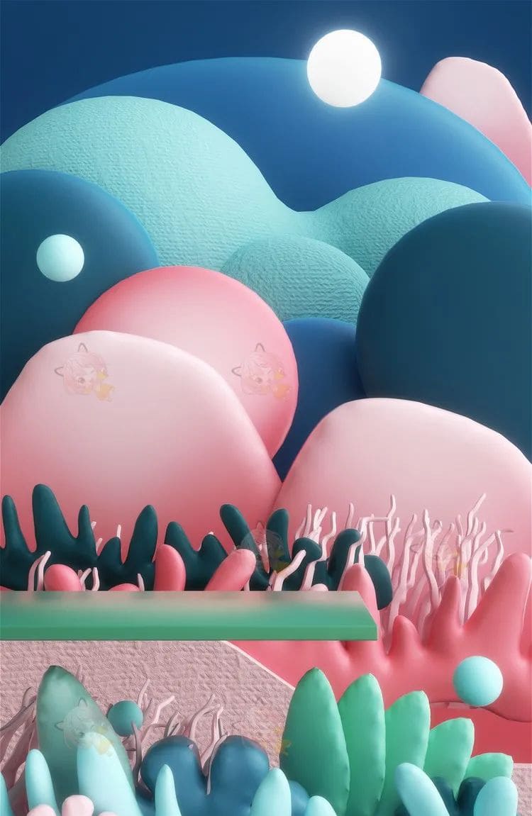 现在的C4D用来做插画模型居然这么强了?