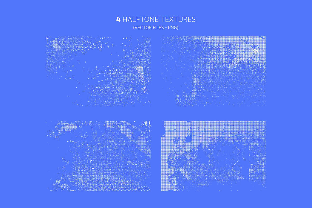 一套用于Procreate的颗粒艺术效果笔刷素材