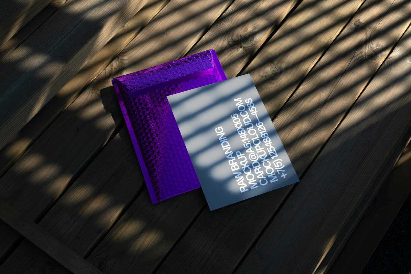 原始海报信纸包装PSD素材模型