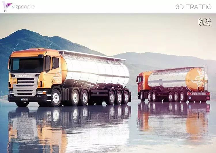 C4D汽车模型40款