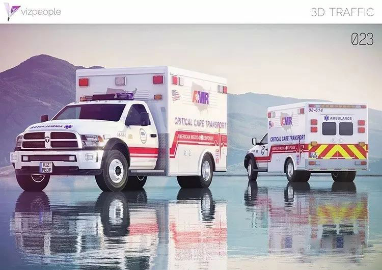 C4D汽车模型40款