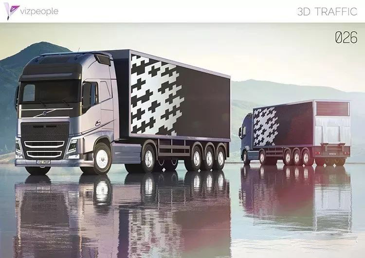 C4D汽车模型40款