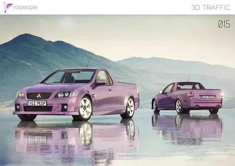 C4D汽车模型40款