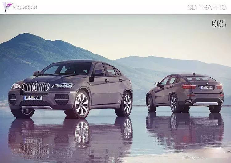 C4D汽车模型40款