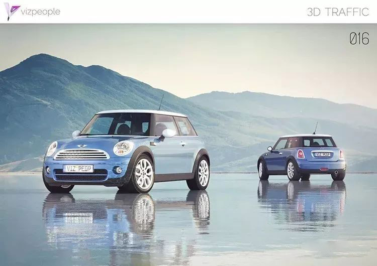 C4D汽车模型40款