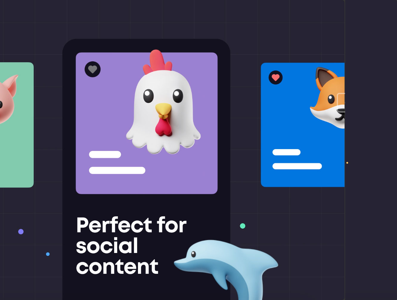 90个有趣的3D图标icon素材包