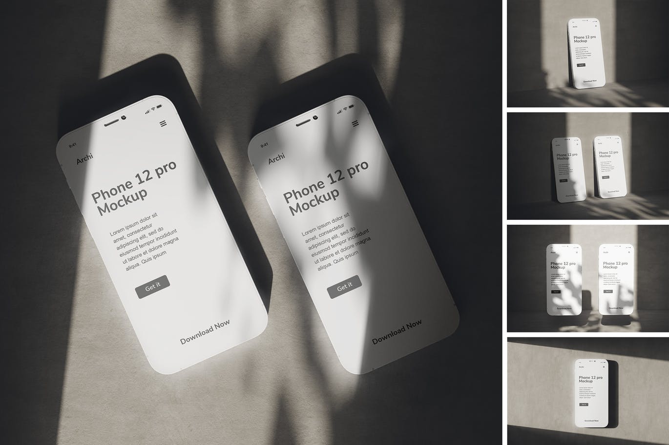 一组非常棒的iPhone APP UI样机