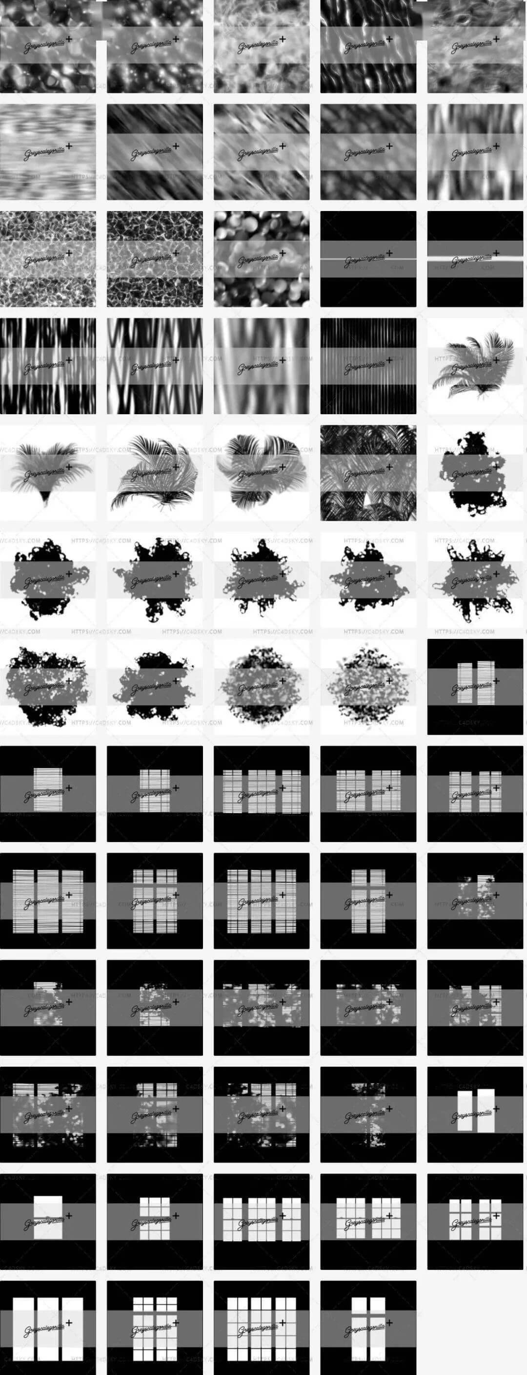 自从用了这些C4D光影贴图,我的作品越做越真实了
