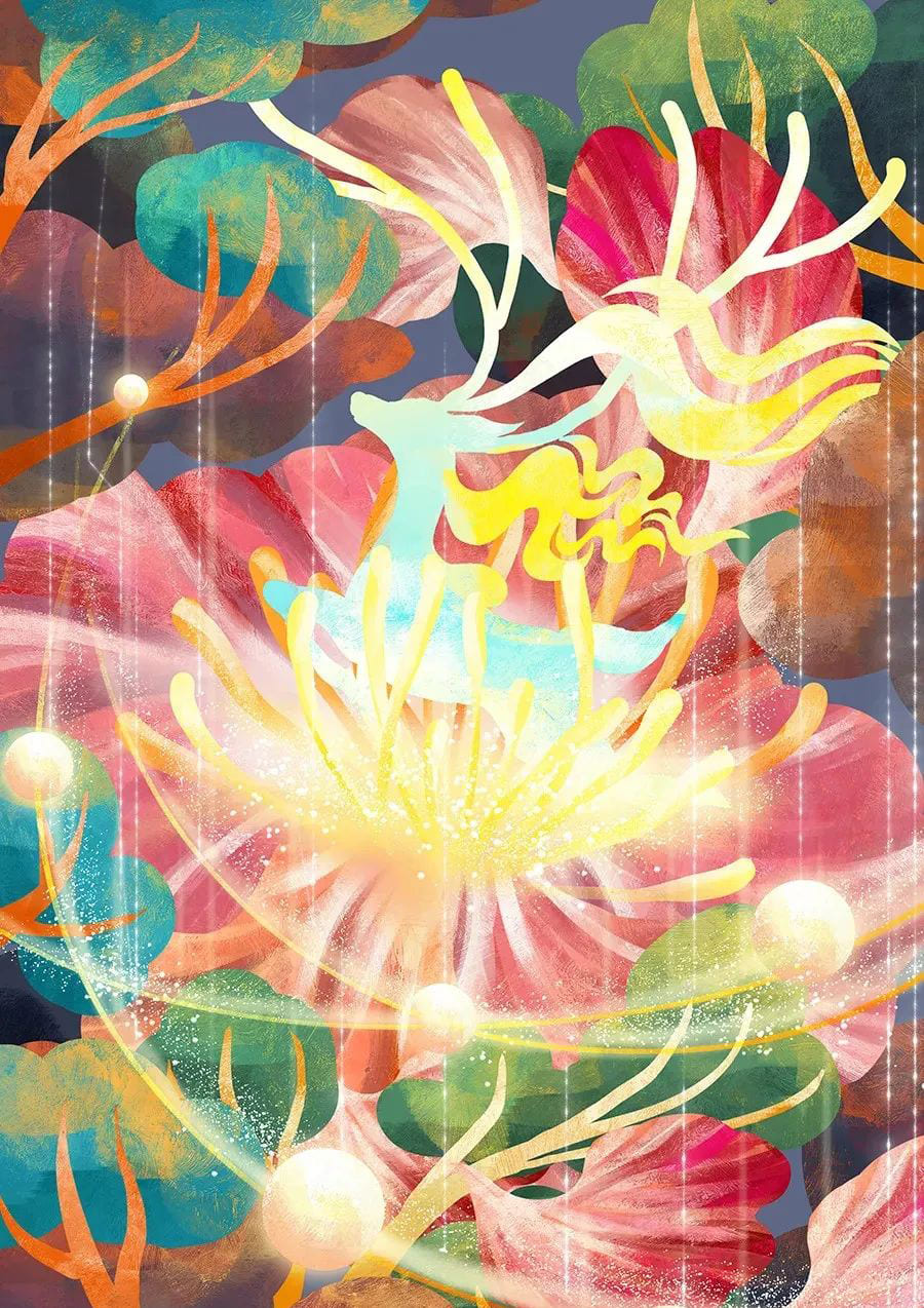 岩彩笔刷素材！这质感绝了！特稀、珍贵、超好用！