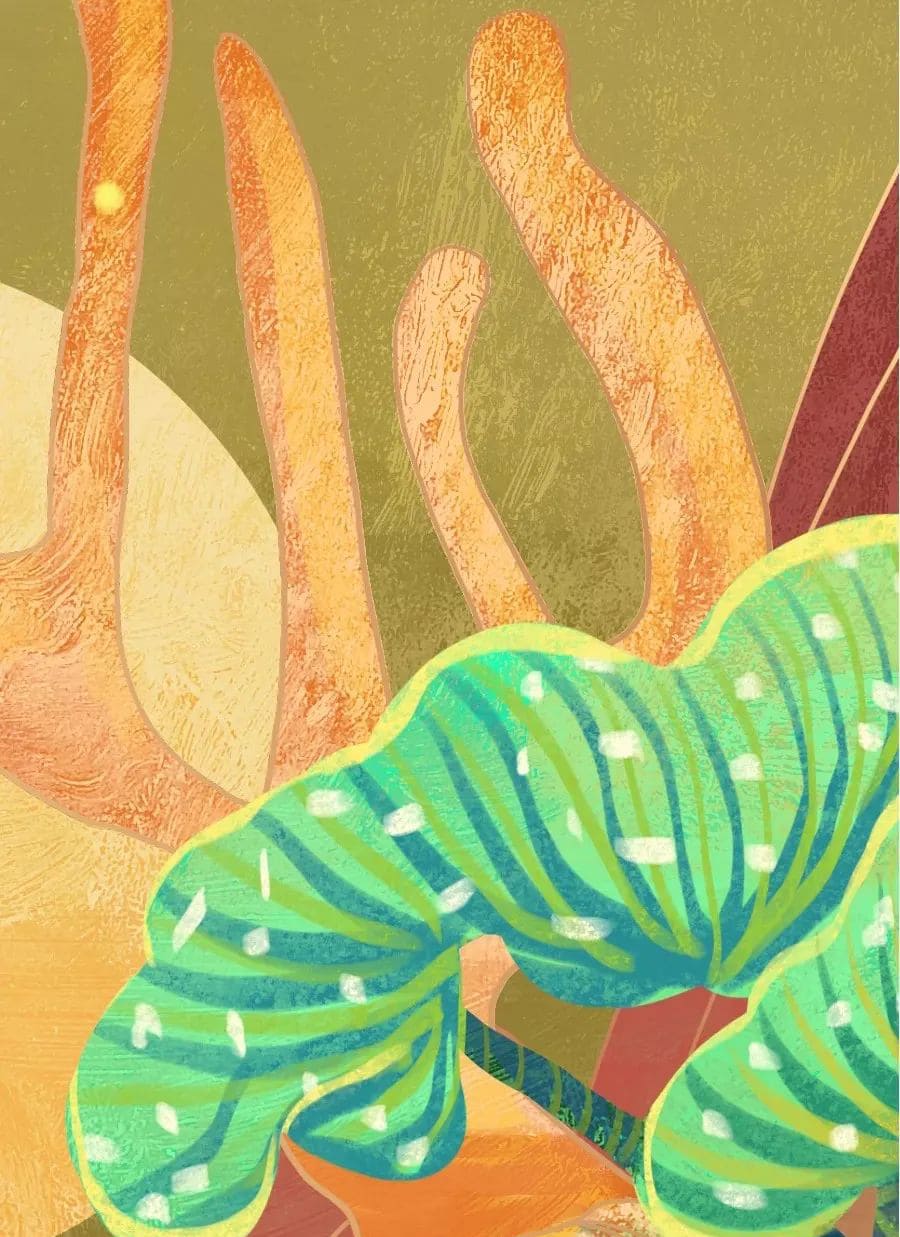 岩彩笔刷素材！这质感绝了！特稀、珍贵、超好用！