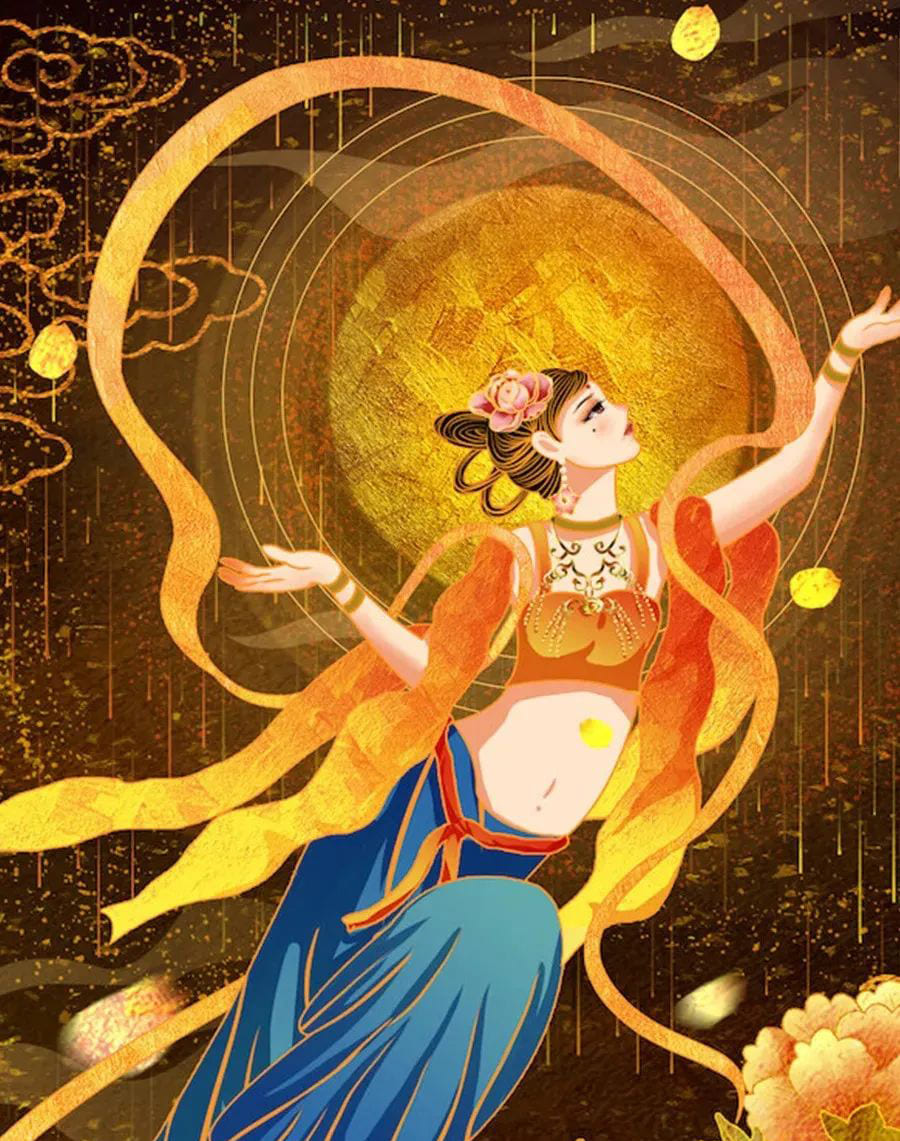 岩彩笔刷素材！这质感绝了！特稀、珍贵、超好用！