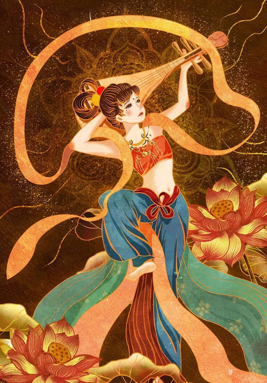 岩彩笔刷素材!这质感绝了!特稀、珍贵、超好用!