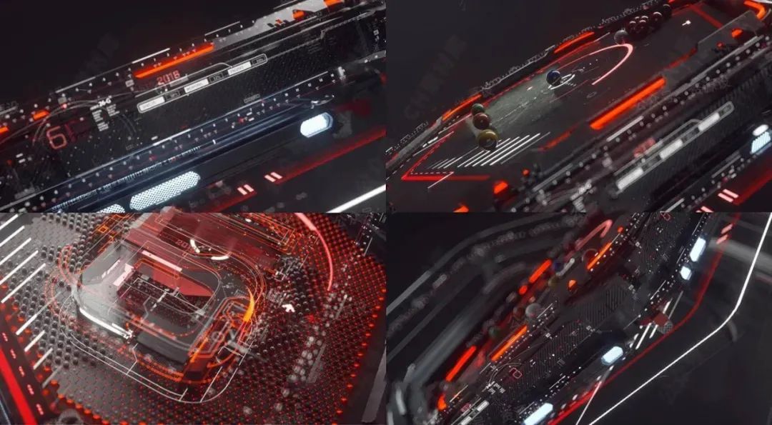 这5款国外大神的C4D工程文件质量相当高,罕见C4D高质量模型速速盘下!