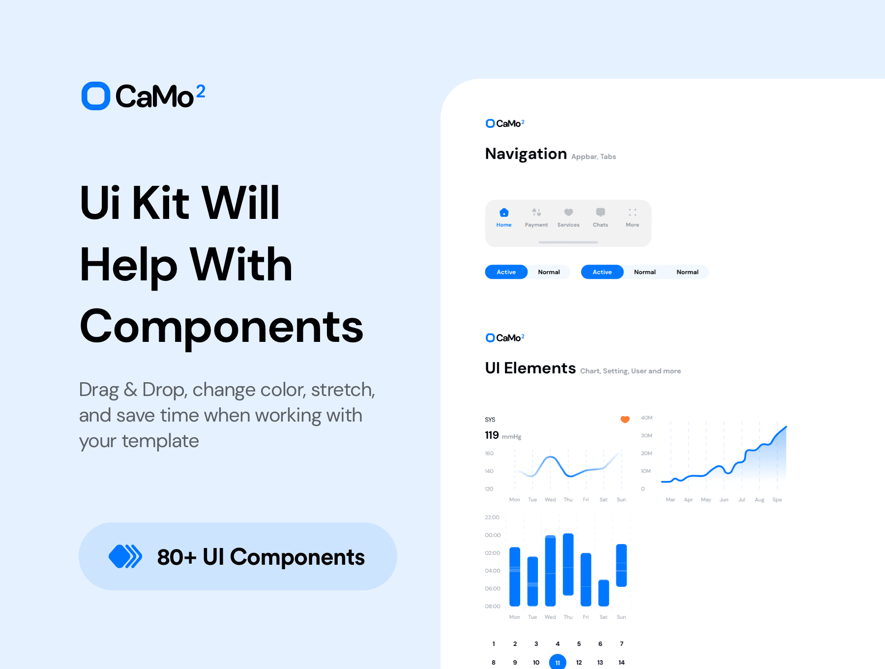 240多个明暗主题风格通用APP UI界面
