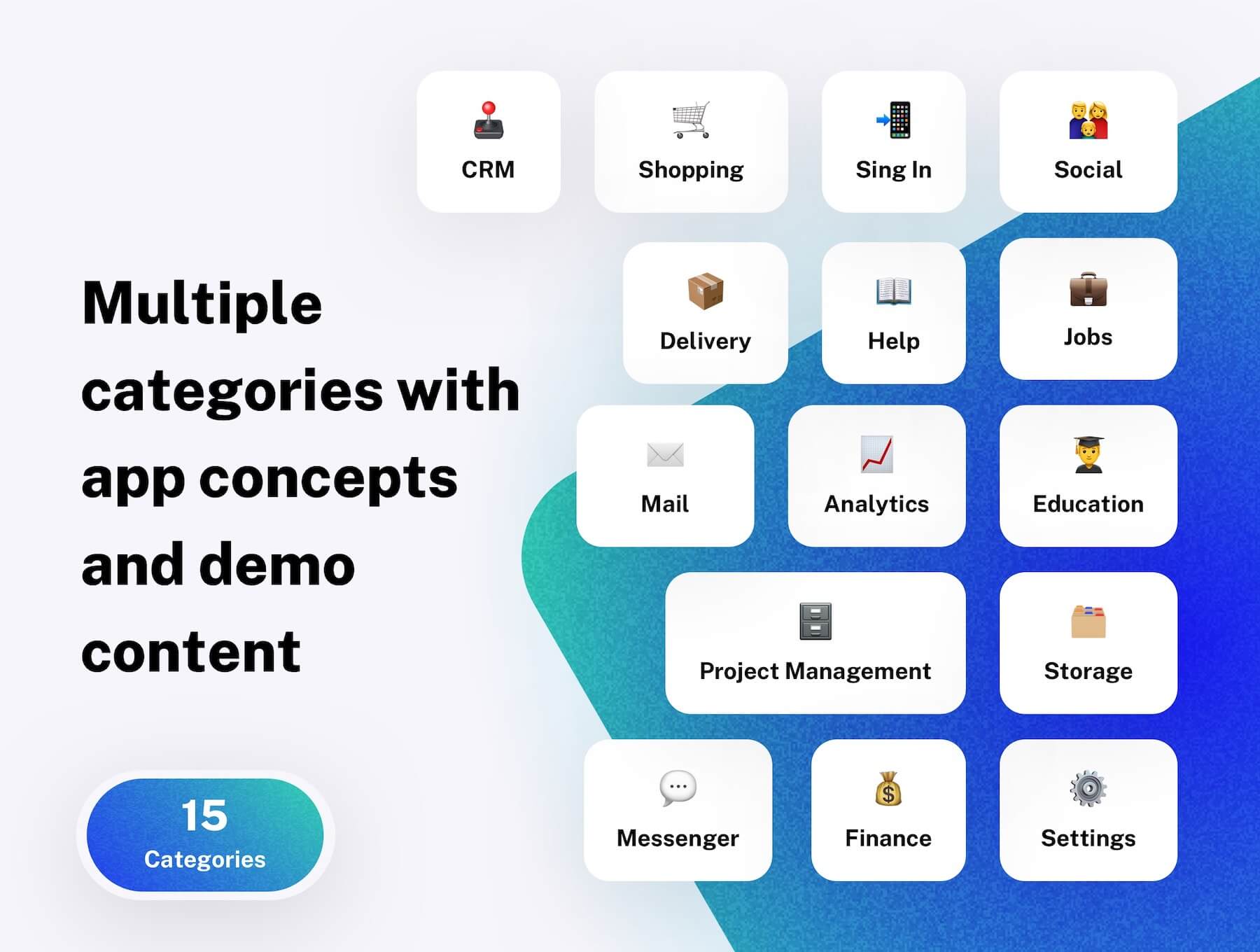 262个形式通用的移动端APP UI界面