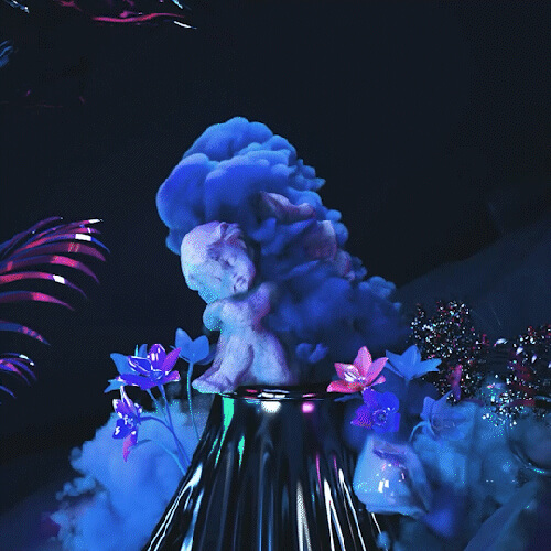 那种C4D玻璃水晶多面体光线和色彩效果，我们为你找了相关课程