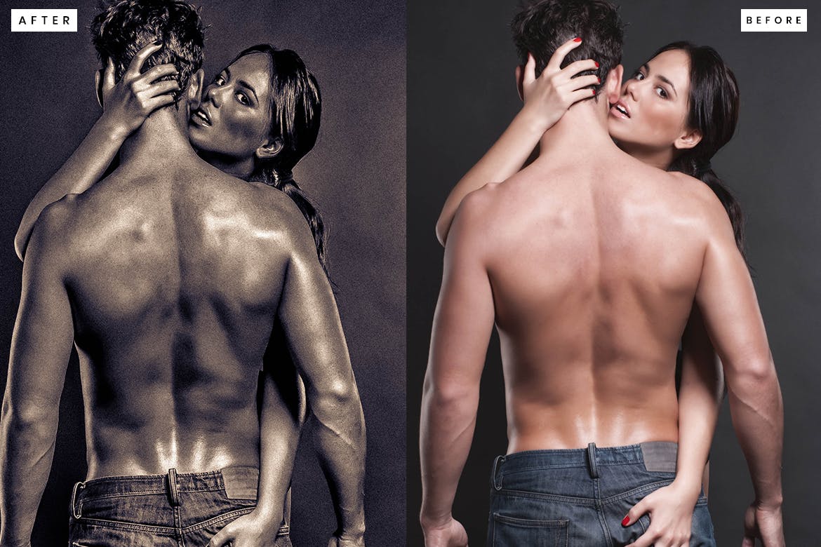 20个高端高级灰HDR Lightroom动作预设