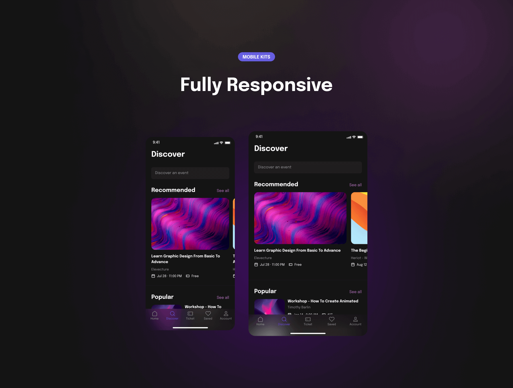 46个通用暗黑风格UI界面素材包
