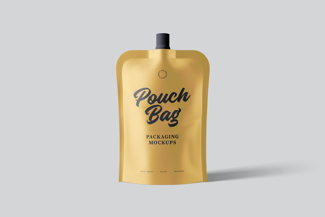 时尚高端逼真质感包装袋样机