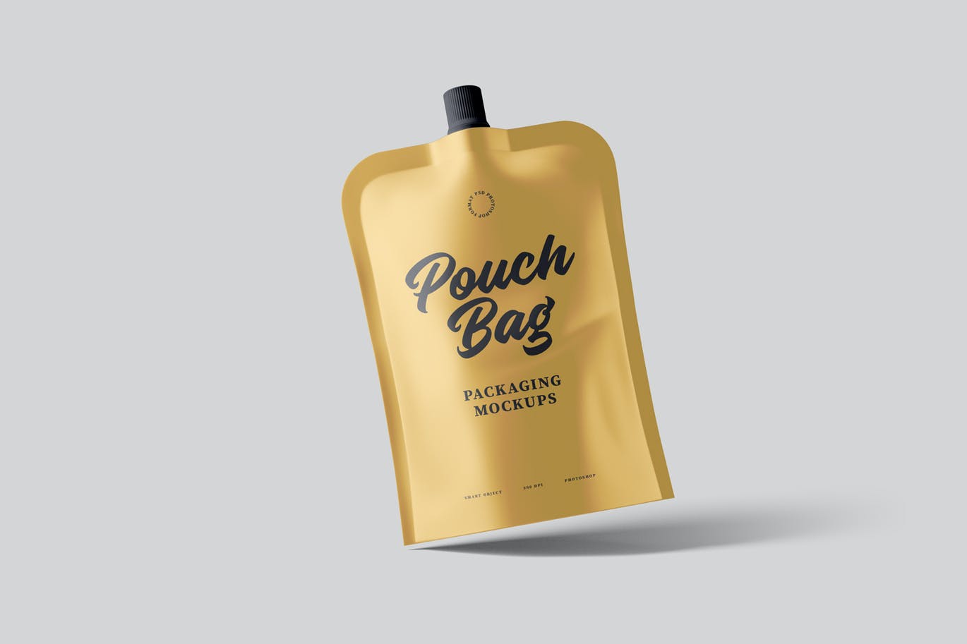 时尚高端逼真质感包装袋样机