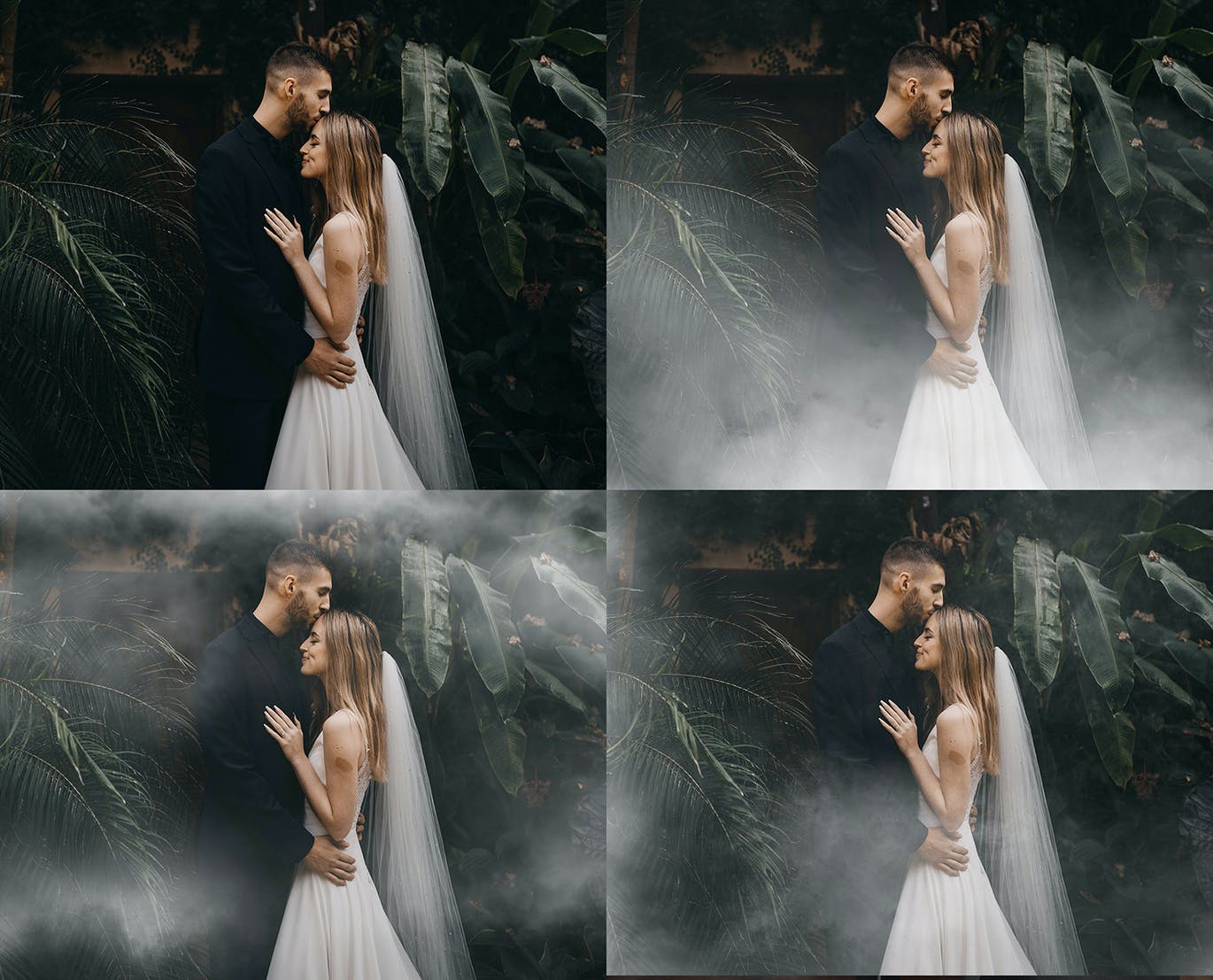 15个逼真烟雾云雾叠加背景底纹图片纹理素材