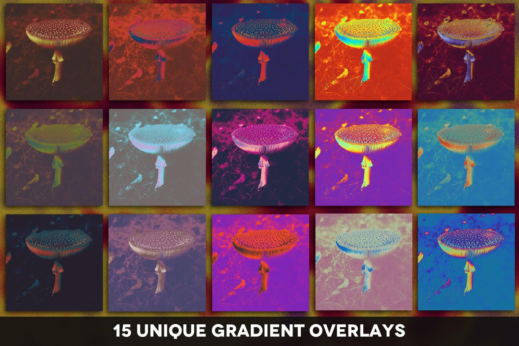 创意渐变塑料FX效果PSD模板