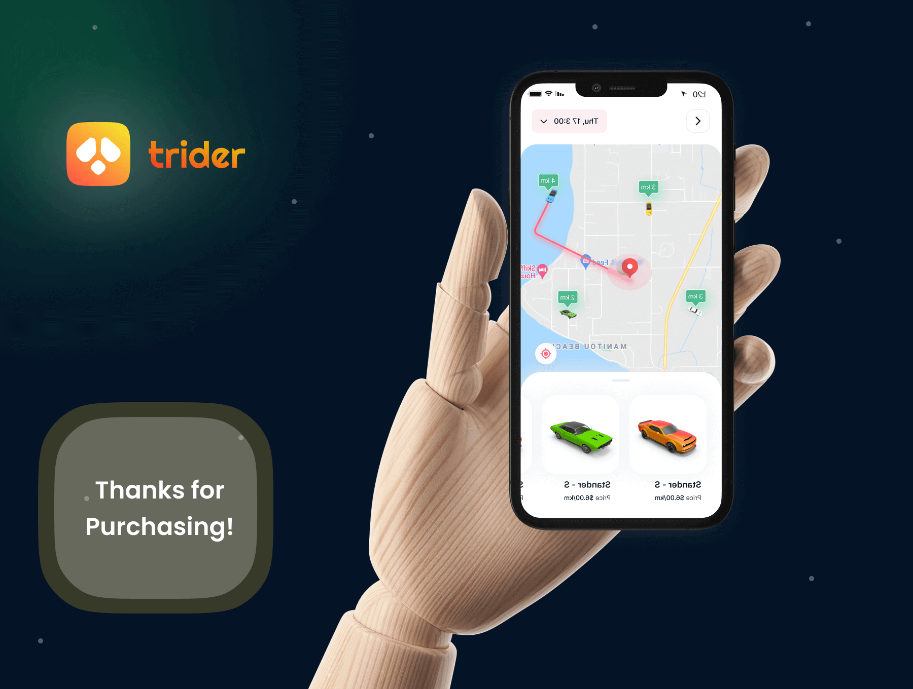 80多个粉色干净简洁租车APP UI界面