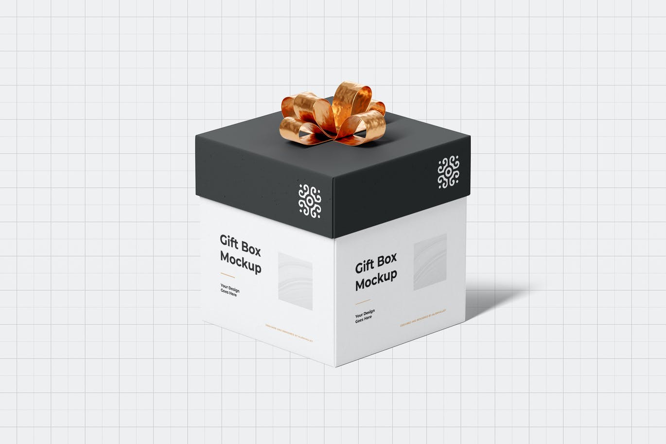 高端礼品盒展示样机PSD文件