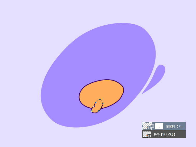 用PS绘制可爱喵星人噪点插画