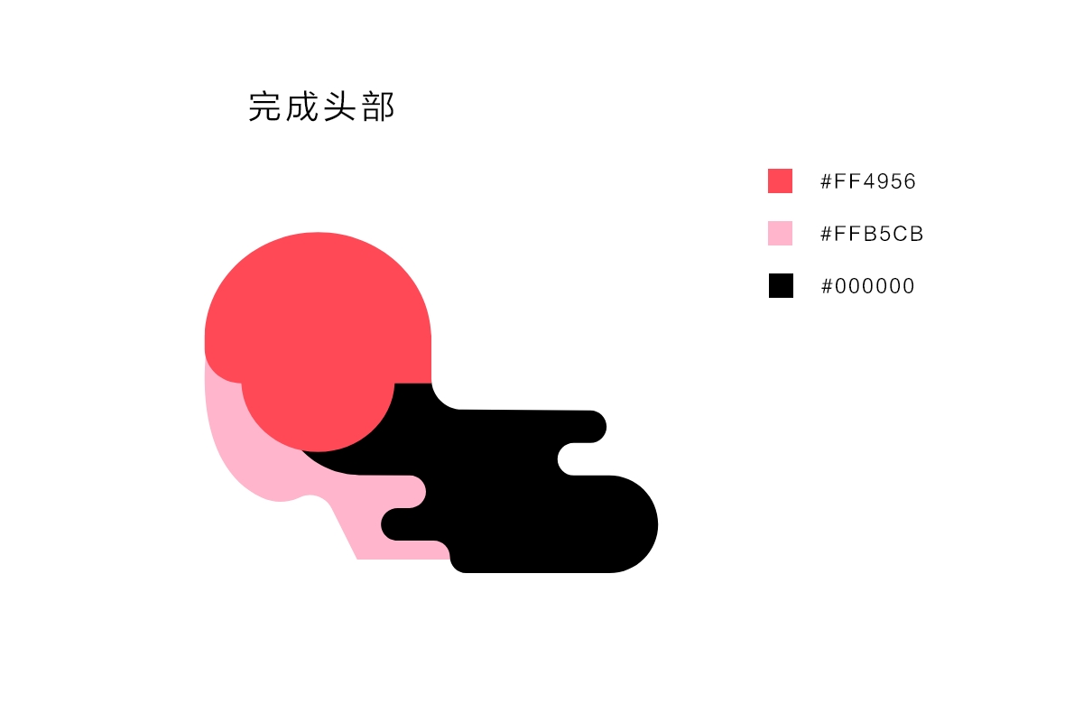 AI+PS绘制扁平滑轮少女风格插画