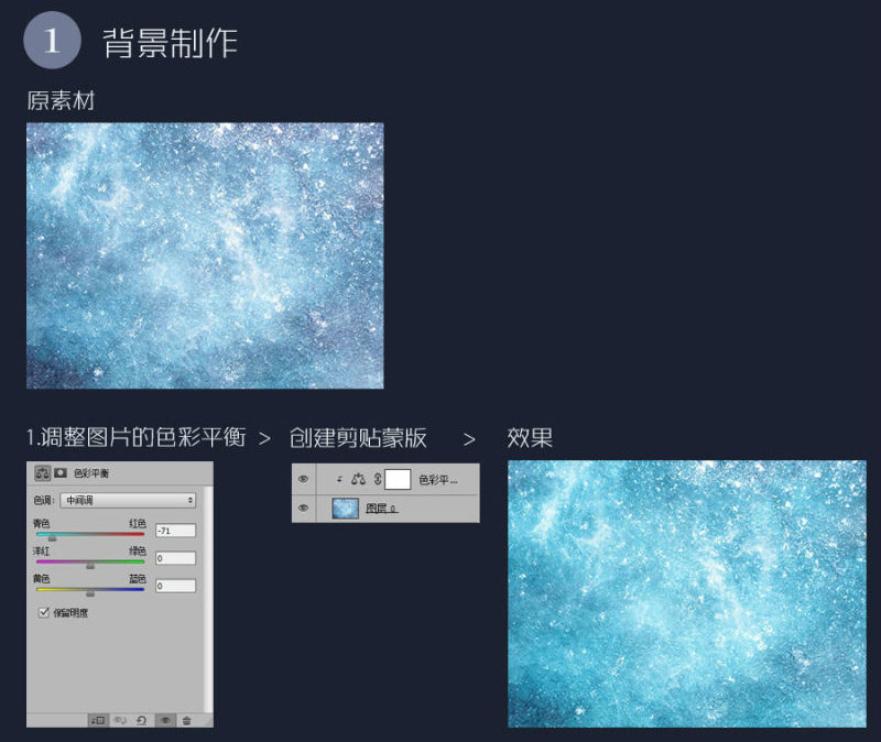 Photoshop制作冰雪奇缘效果的冰雪字
