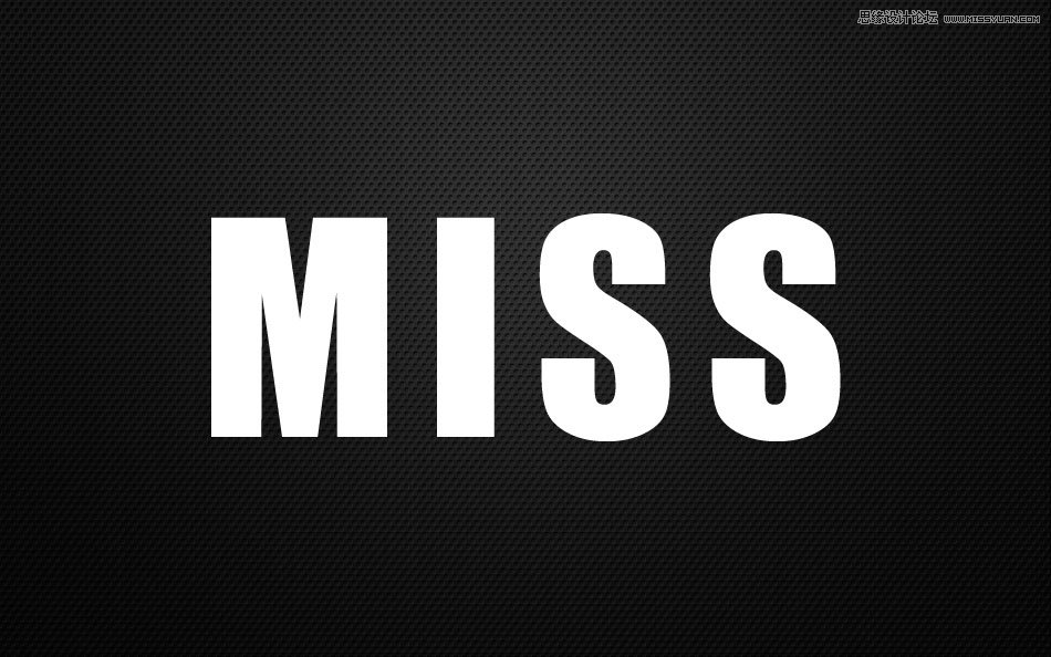 PS制作黄金质感金属艺术字