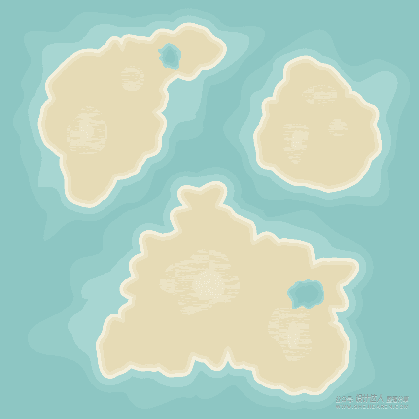 用AI绘制矢量卡通地图