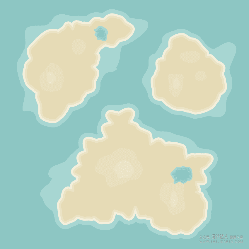 用AI绘制矢量卡通地图