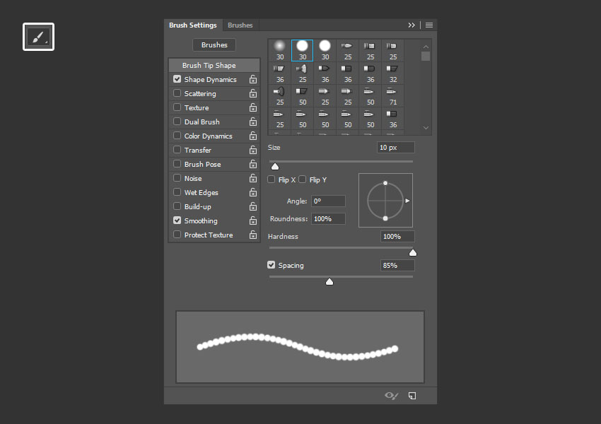 用PS制作美味的饼干字体