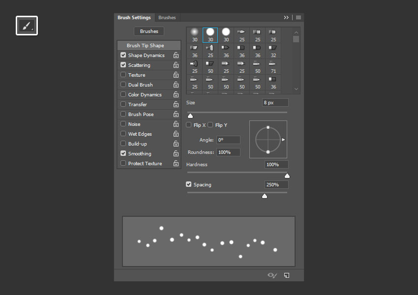 用PS制作美味的饼干字体