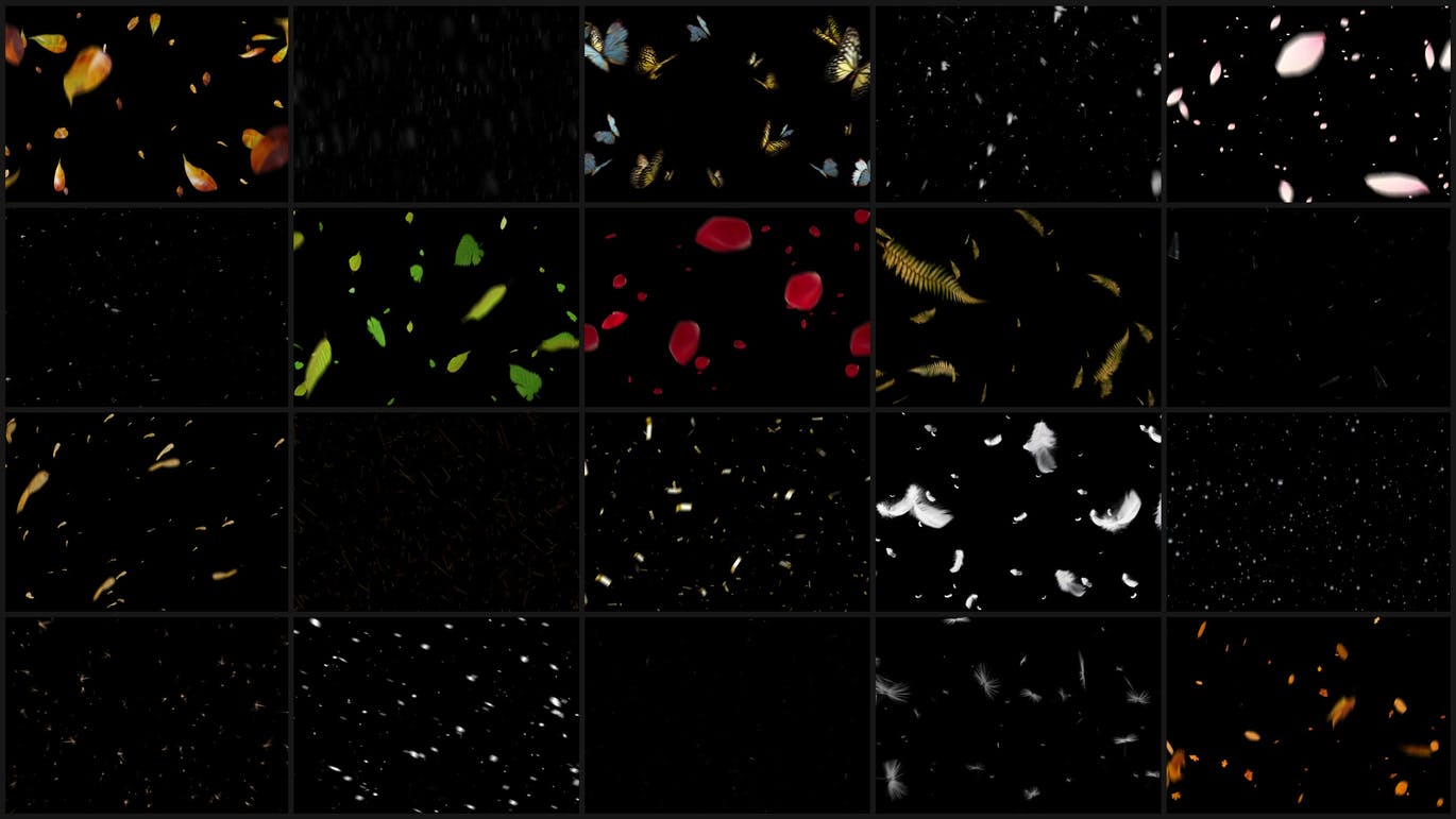 20多个多层颗粒效果PNG图片