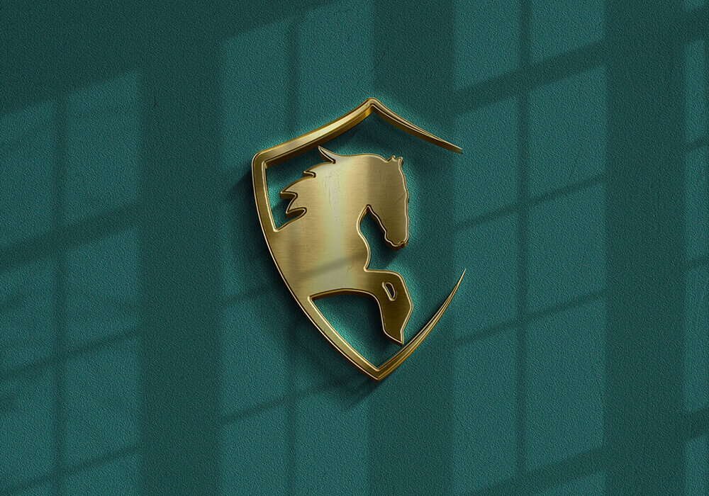 30个高端豪华用于Logo展示的3D效果样机模板