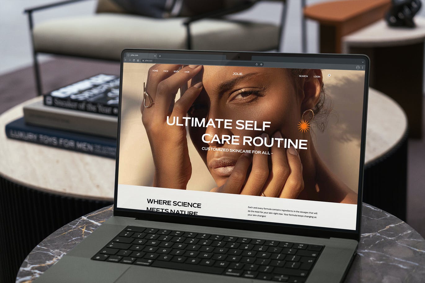 2021新款MacBook Pro电脑样机PSD模型