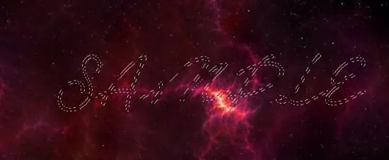 手把手教你用PS创建酷炫大气星空文字效果