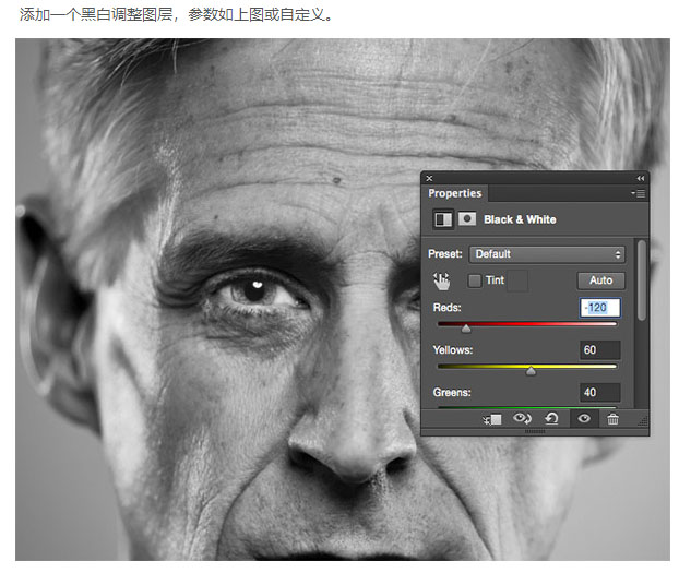 PS置换滤镜打造文字人像效果