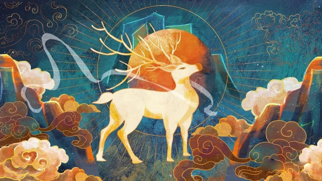 想做绝美敦煌壁画设计?这里有敦煌插画PSD源文件和岩彩质感笔刷!