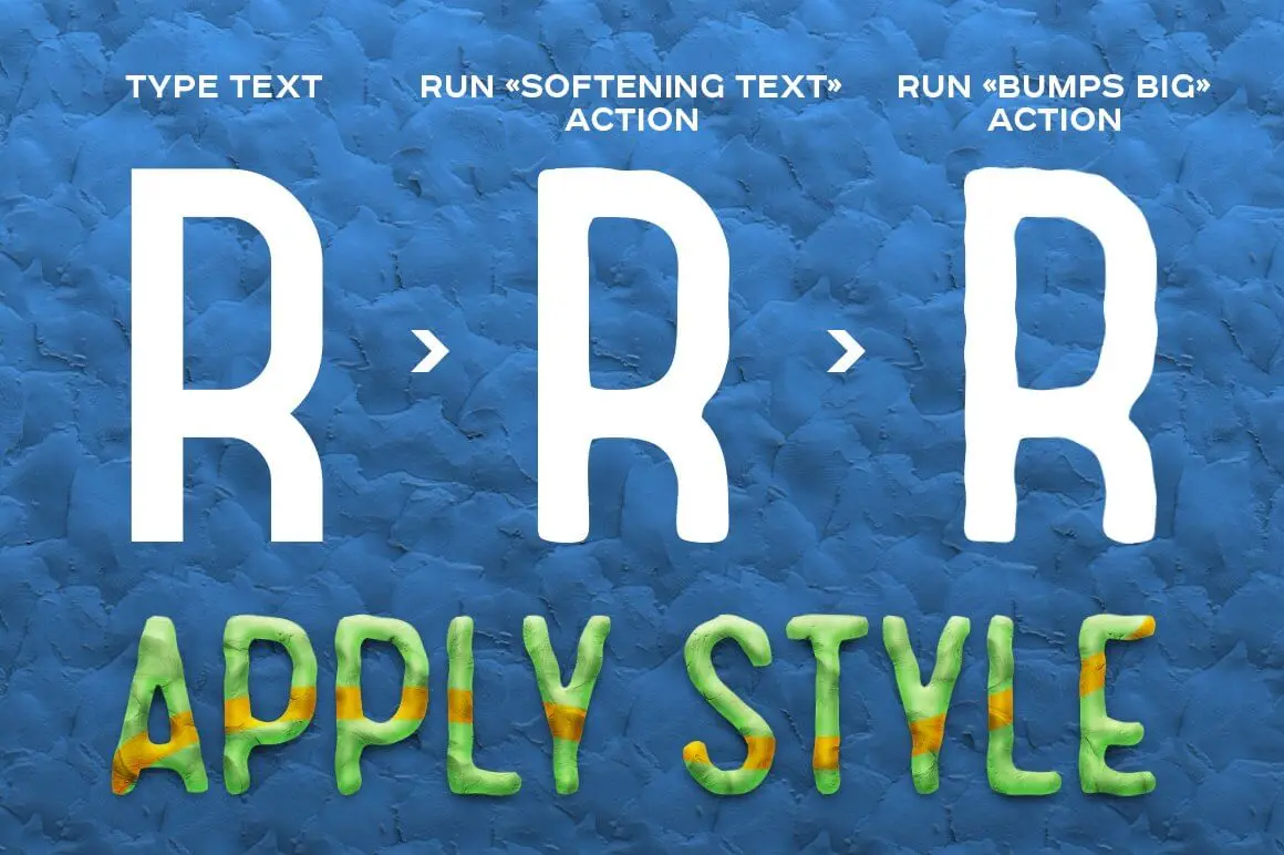 可爱卡通橡皮泥风格PS素材包