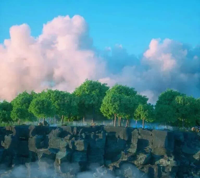 神仙级VDB体积云模型!让你的3D设计图更惊艳!